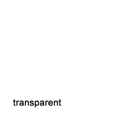 Abdichtung transparent